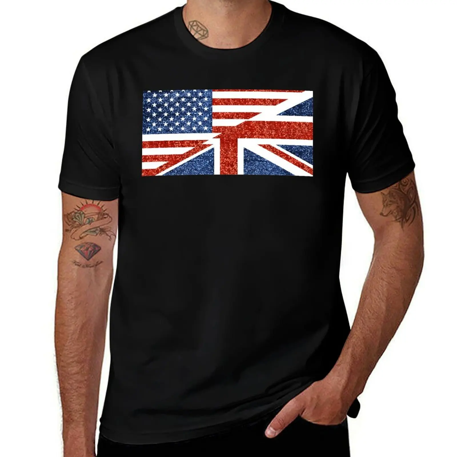 glitter print usa uk flag T-Shirt tees affliction shirts rapper graphic tees designer shirts t shirts men
glitter print usa uk flag T-Shirt tees affliction shirts rapper graphic tees designer shirts t shirts men