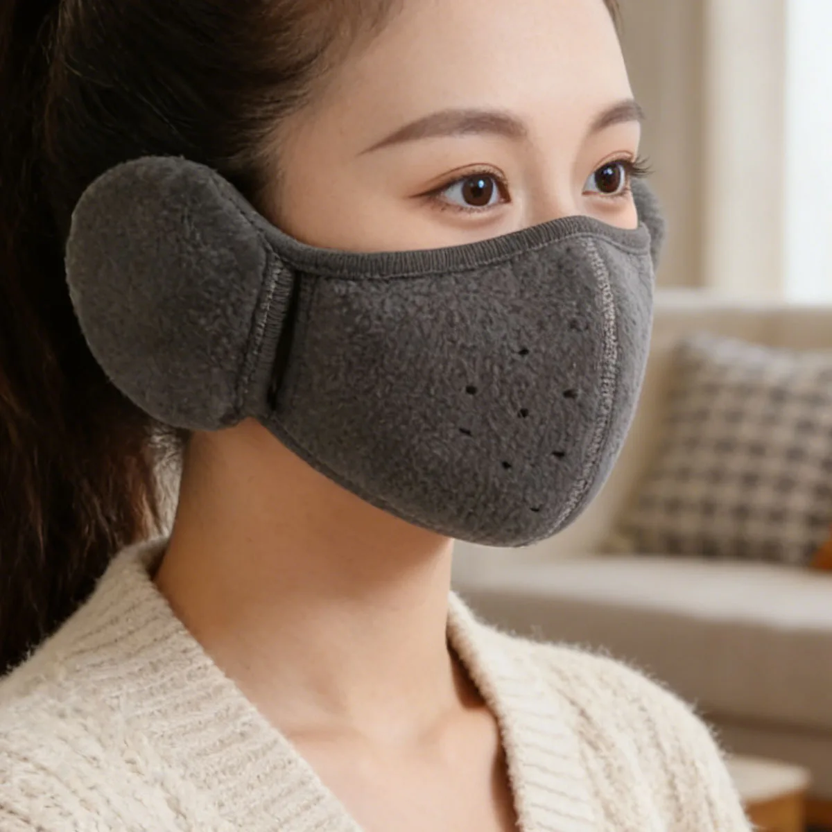 1 шт. - Теплая маска для женщин на осень и зиму, дышащая, утолщенная, защищающая от холода и ветра, с защитой ушей, для езды на велосипеде, теплая маска.
1 шт. - Теплая маска для женщин на осень и зиму, дышащая, утолщенная, защищающая от холода и ветра, с защитой ушей, для езды на велосипеде, теплая маска.