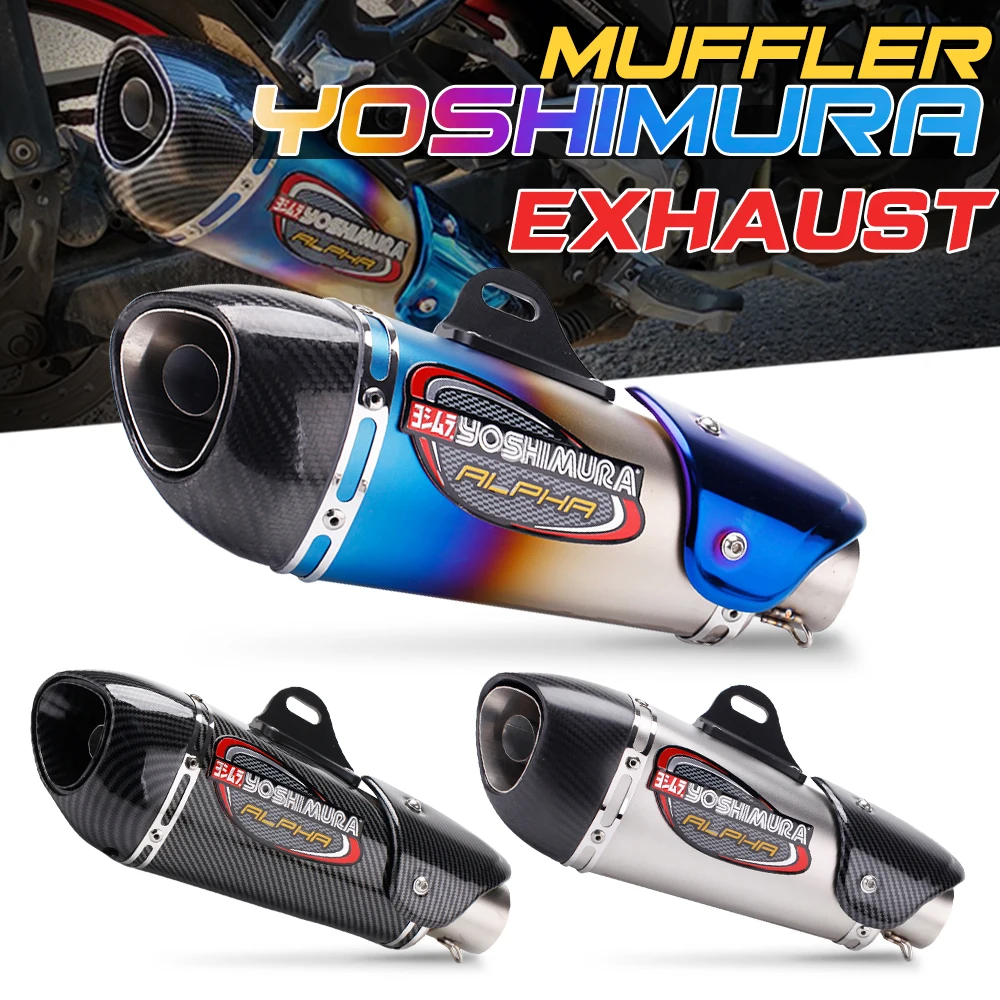 Universal Motorcycle Muffler Muffler Pipe Stainless Steel Scooter Motorcycle Pipe for GSXS750 R1 R3 R6 MT07 51mm
Universal Motorcycle Muffler Muffler Pipe Stainless Steel Scooter Motorcycle Pipe for GSXS750 R1 R3 R6 MT07 51mm