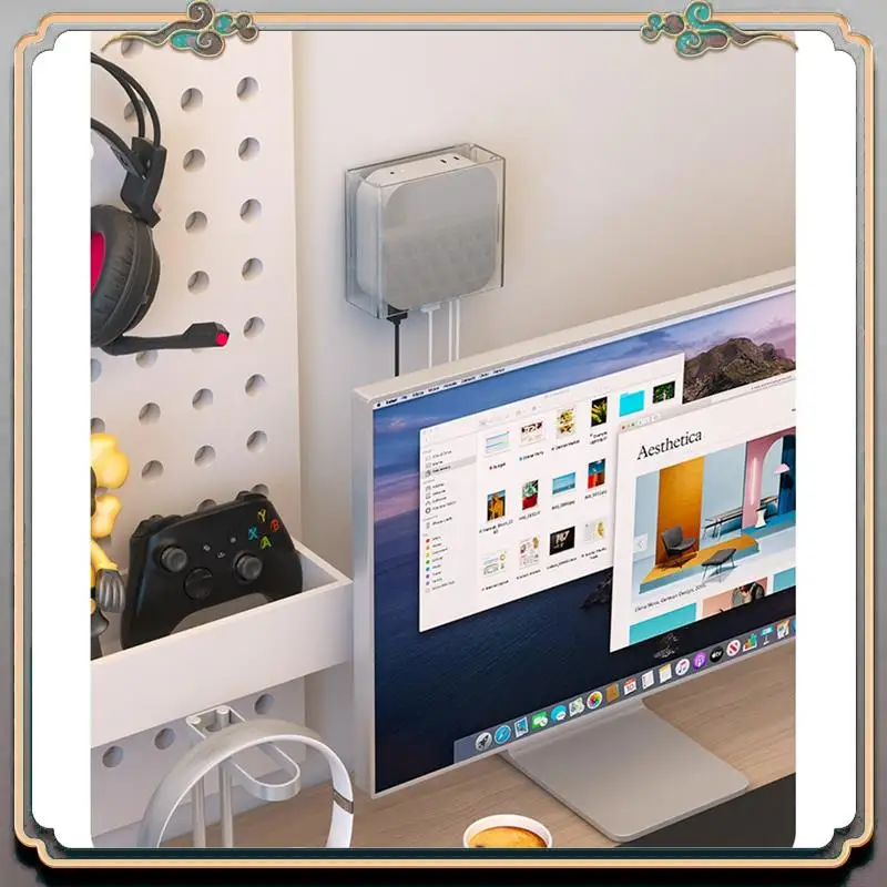 Durable Desktop Stand Under Desk Stand For 2024 Mac Mini M4 Desktop Wall Mount Holder Behind The Monitor For Mac Mini M4
Durable Desktop Stand Under Desk Stand For 2024 Mac Mini M4 Desktop Wall Mount Holder Behind The Monitor For Mac Mini M4