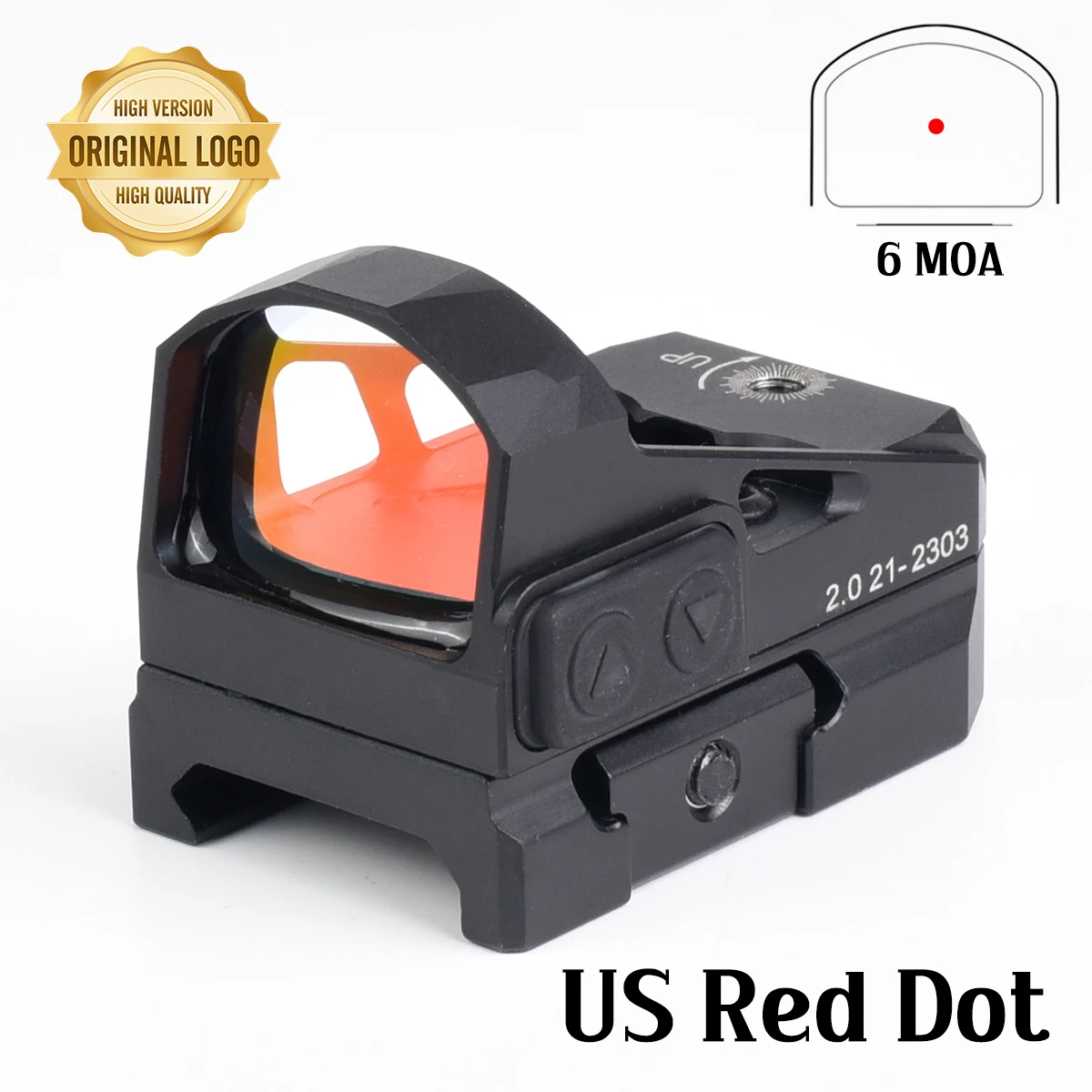Reflex Red Dot Sight 6 MOA Compact Optic Rifle Scope Docter/Noblex Footprint Auto Turn Off Parallax Free Hunting Sight
Reflex Red Dot Sight 6 MOA Compact Optic Rifle Scope Docter/Noblex Footprint Auto Turn Off Parallax Free Hunting Sight