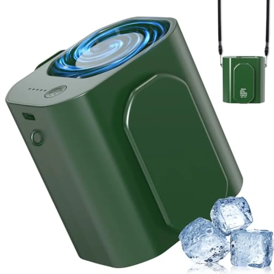 10000PRM Portable Waist Clip Fan Up to 20Hrs Mini Personal Rechargeable Strong Turbo Airflow Belt Fan Clip on Waist Portable Co
10000PRM Portable Waist Clip Fan Up to 20Hrs Mini Personal Rechargeable Strong Turbo Airflow Belt Fan Clip on Waist Portable Co