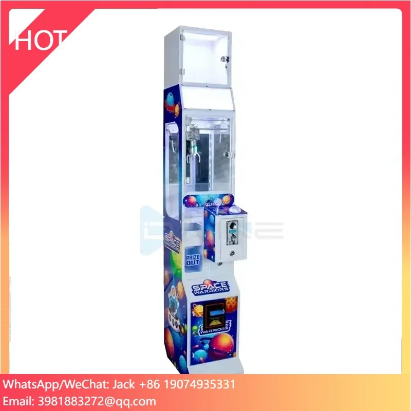 Amusement Coin Operated ODM/OEM Arcade toy Claw Vending Machine Mini Claw Crane Machine With Top Locker Showcase
Amusement Coin Operated ODM/OEM Arcade toy Claw Vending Machine Mini Claw Crane Machine With Top Locker Showcase