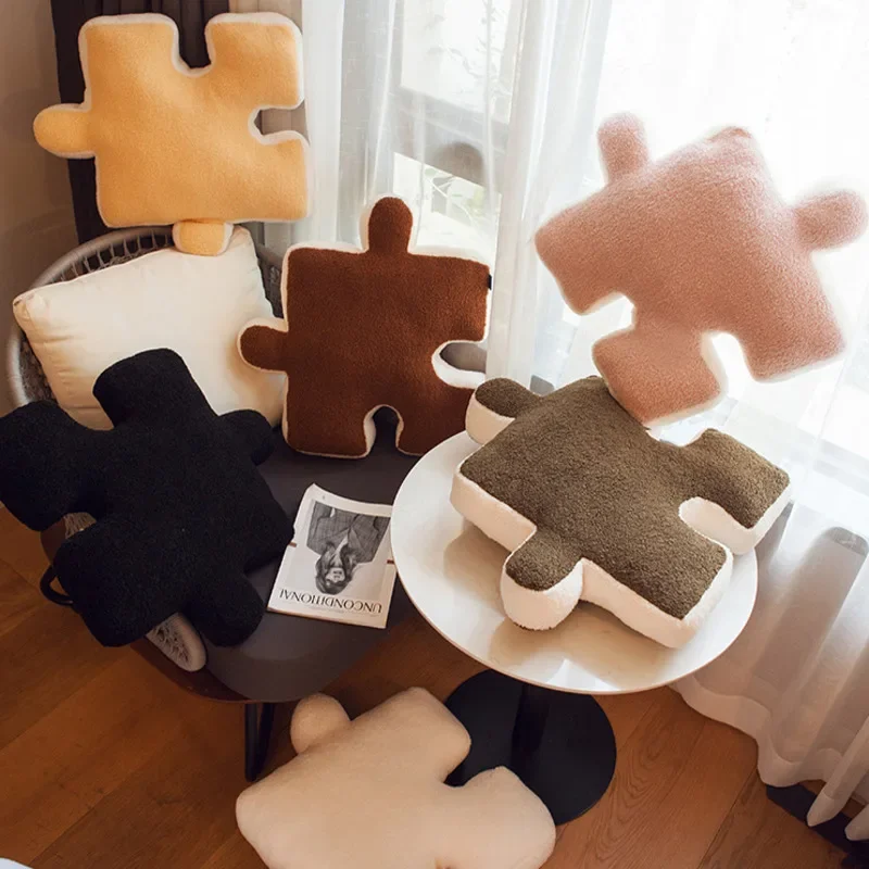 Fashion Stuffed Creative Puzzle Shaped Pillow Modern Spliceable Cushion Throw Pillow Living Room Waist Cushion Home Decoration
Fashion Stuffed Creative Puzzle Shaped Pillow Modern Spliceable Cushion Throw Pillow Living Room Waist Cushion Home Decoration