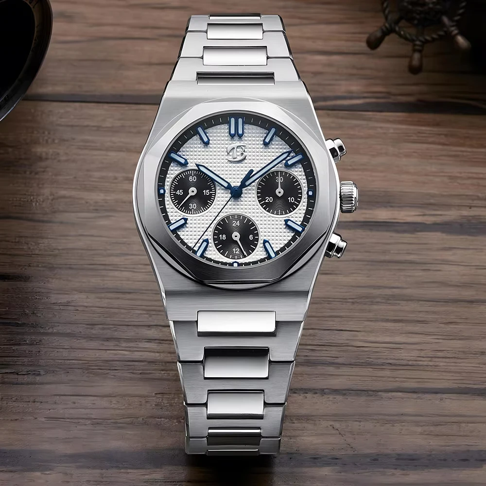 Bettimer 2025 new Fashion Business Men's Mechanical Timing Wristwatch ST1903 Stainless Steel Luminous watches for men B8002
Bettimer 2025 new Fashion Business Men's Mechanical Timing Wristwatch ST1903 Stainless Steel Luminous watches for men B8002