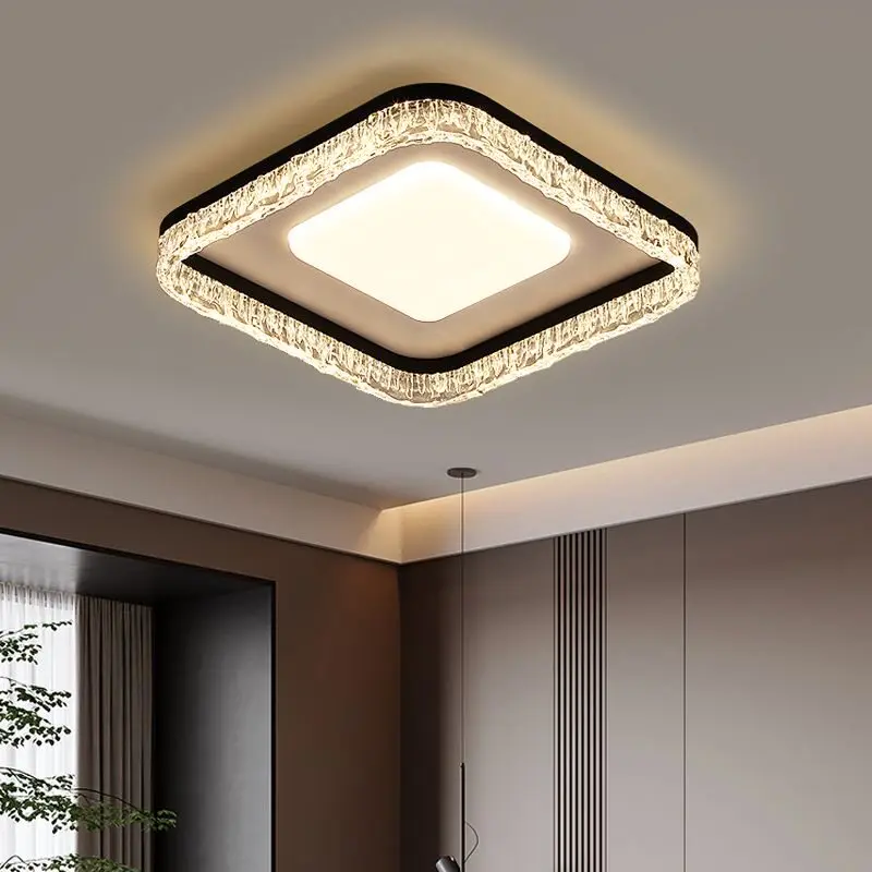 Modern Minimalist LED Ceiling Light, Luxury Bedroom Chandelier, Acrylic Lamp for Living Room, Gold/Black Finish, Remote Control
Modern Minimalist LED Ceiling Light, Luxury Bedroom Chandelier, Acrylic Lamp for Living Room, Gold/Black Finish, Remote Control