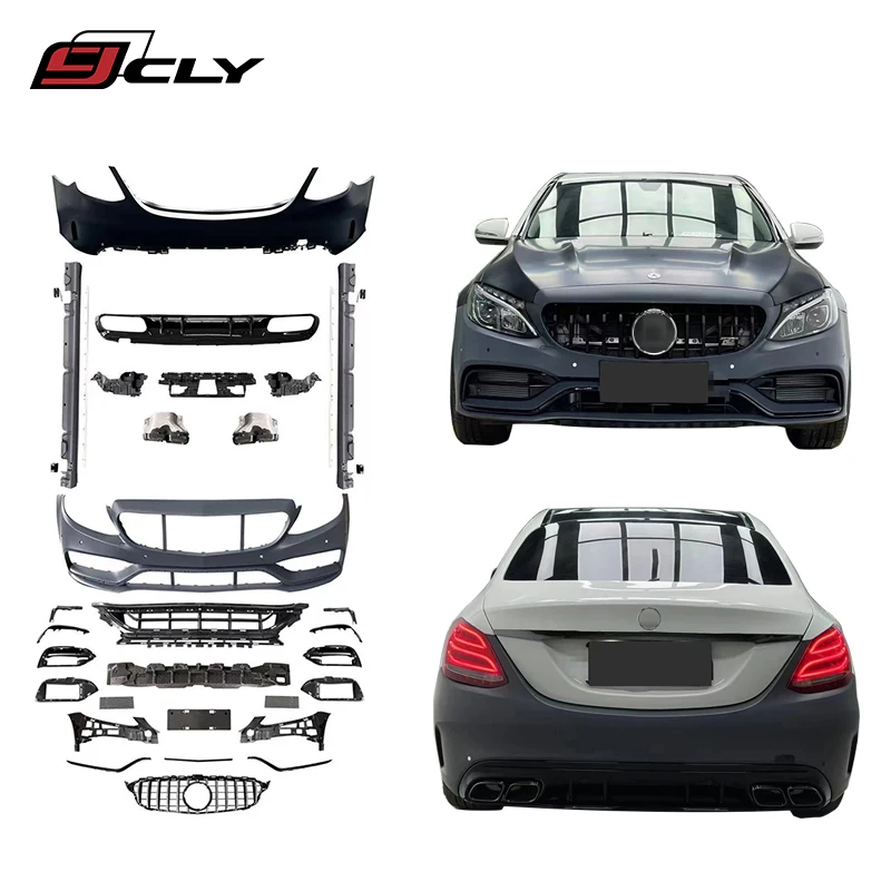 2015-2021 Year C63 Body Kit For C Class W205 Upgrade To C63 Style Body Kit Front Bumper Diffuser Side Skirts Hood Fender
2015-2021 Year C63 Body Kit For C Class W205 Upgrade To C63 Style Body Kit Front Bumper Diffuser Side Skirts Hood Fender
