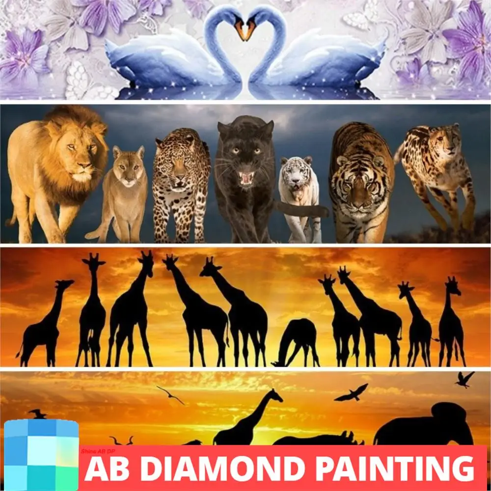 Алмазная живопись 5D «сделай сам» с Северными фонарями AB, большие животные, фотообои для влюбленных, вышивка крестиком, домашний декор
Алмазная живопись 5D «сделай сам» с Северными фонарями AB, большие животные, фотообои для влюбленных, вышивка крестиком, домашний декор