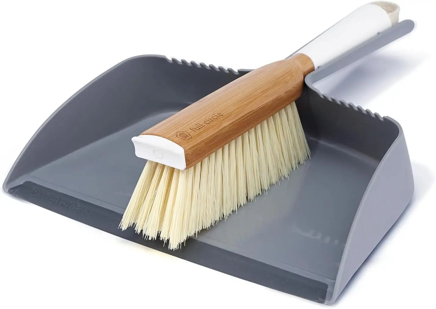 Brush & Dustpan Set, White/Grey, Indoor Cleaning Tool
Brush & Dustpan Set, White/Grey, Indoor Cleaning Tool