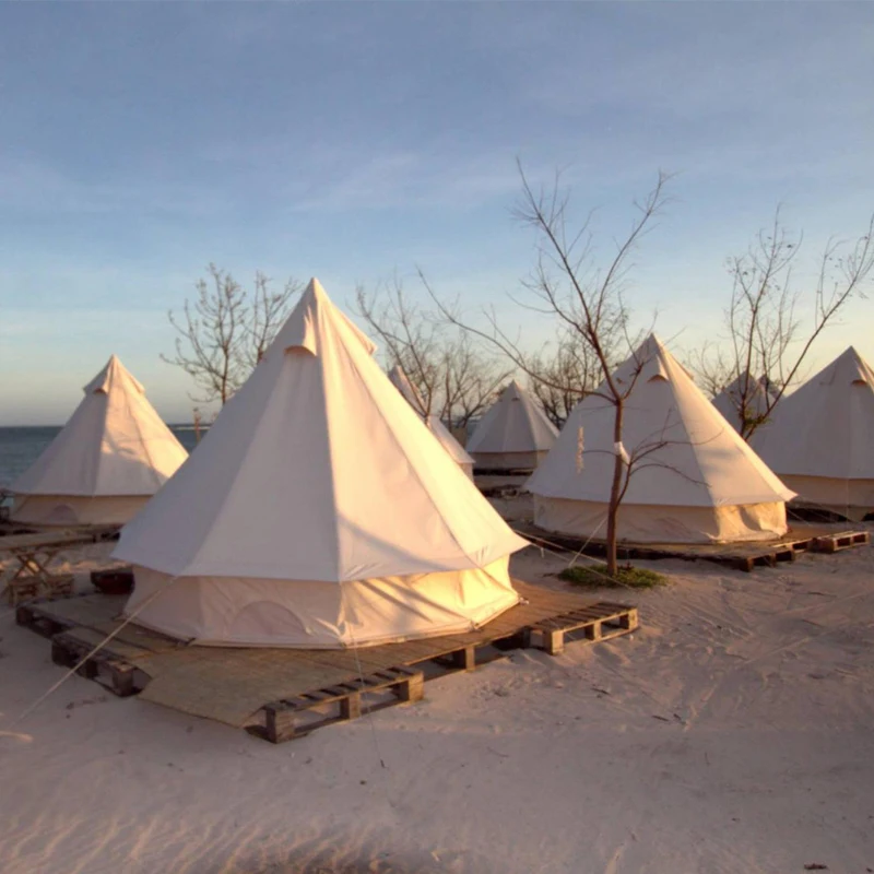 3M 4M 5M 6M Luxury Glamping Equipment Tent Camping Yurt Canvas Hotel Resort Bell Tent for School Event With Floor
3M 4M 5M 6M Luxury Glamping Equipment Tent Camping Yurt Canvas Hotel Resort Bell Tent for School Event With Floor
