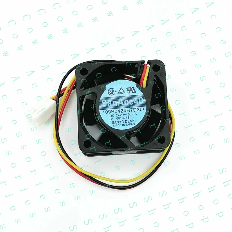 PP+ 1PC 4CM 3-pin inverter cooling fan 109P0424H7D30 24V 0.08A 4015
PP+ 1PC 4CM 3-pin inverter cooling fan 109P0424H7D30 24V 0.08A 4015