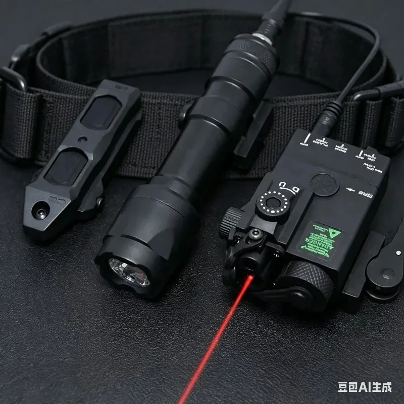 Tactical PEQ15 Style Red Green Laser Flashlight Combo 20mm Picatinny Rail Mount For Outdoor Game Model Parts Fit M300 M600
Tactical PEQ15 Style Red Green Laser Flashlight Combo 20mm Picatinny Rail Mount For Outdoor Game Model Parts Fit M300 M600