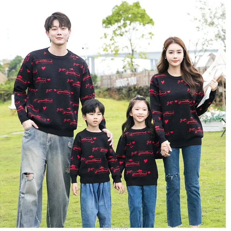 2024 Matching Family Sweater Father Mother And Daughter Son Dad Mom Child Jumper Baby Boy Girl Knitwear Men Women Knitted Top
2024 Matching Family Sweater Father Mother And Daughter Son Dad Mom Child Jumper Baby Boy Girl Knitwear Men Women Knitted Top