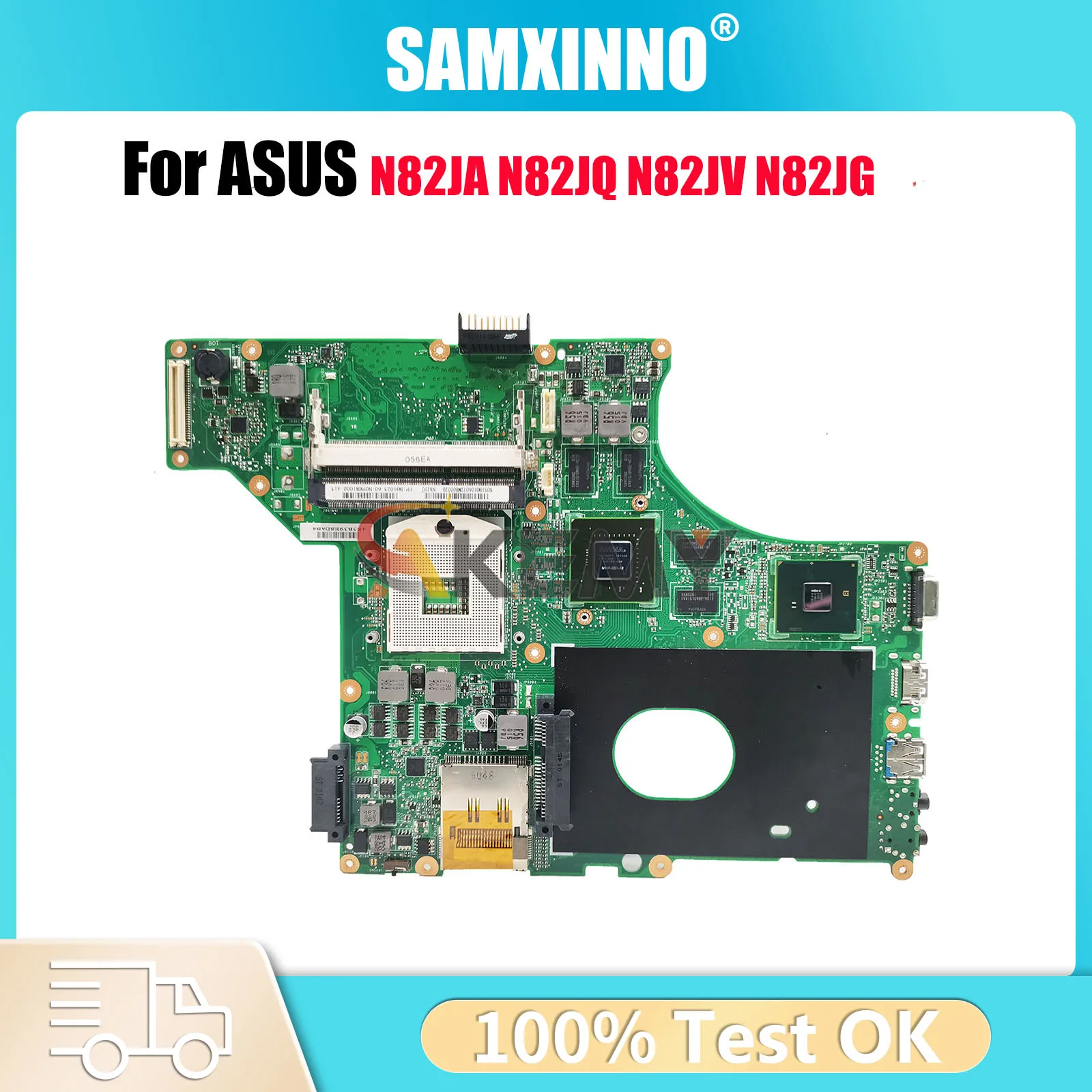 N82JQ Laptop Motherboard For ASUS Vivobook N82JV N82JA N82JQ N82J N82JG Notebook Mainboard in stock 100% tests OK fast shipping
N82JQ Laptop Motherboard For ASUS Vivobook N82JV N82JA N82JQ N82J N82JG Notebook Mainboard in stock 100% tests OK fast shipping