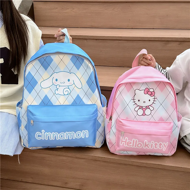 Sanrio Hello Kitty My Melody Anime Kawaii Sweet School Bag Cute Cartoon Cinnamoroll Children Backpack Ins Storage Bag Girls Gift
Sanrio Hello Kitty My Melody Anime Kawaii Sweet School Bag Cute Cartoon Cinnamoroll Children Backpack Ins Storage Bag Girls Gift