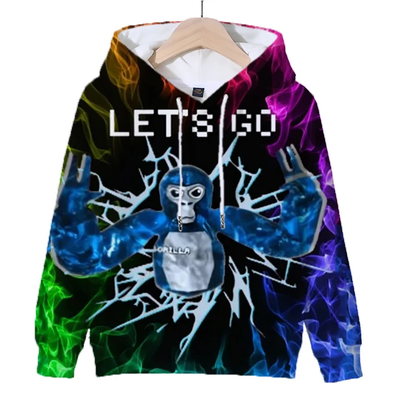 Game Gorilla Tag Hoodie Kids Cartoon Long Sleeve Pullovers Children Casual Outerwear Spring Girl Boy Sweatshirt Children Hoodies
Game Gorilla Tag Hoodie Kids Cartoon Long Sleeve Pullovers Children Casual Outerwear Spring Girl Boy Sweatshirt Children Hoodies