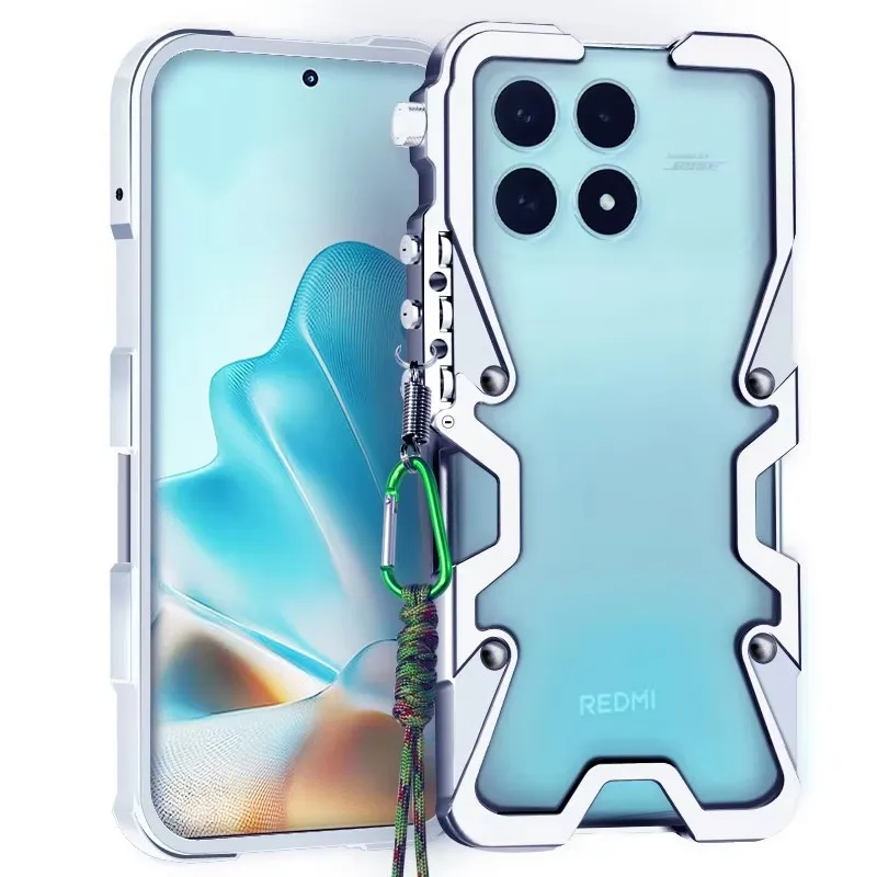Phone case Armor Screw Metal Frame For POCO F8 Ultra Aluminium Bumper Cases Heavy Duty Fundas For POCO F8 Pro Shockproof Cover
Phone case Armor Screw Metal Frame For POCO F8 Ultra Aluminium Bumper Cases Heavy Duty Fundas For POCO F8 Pro Shockproof Cover