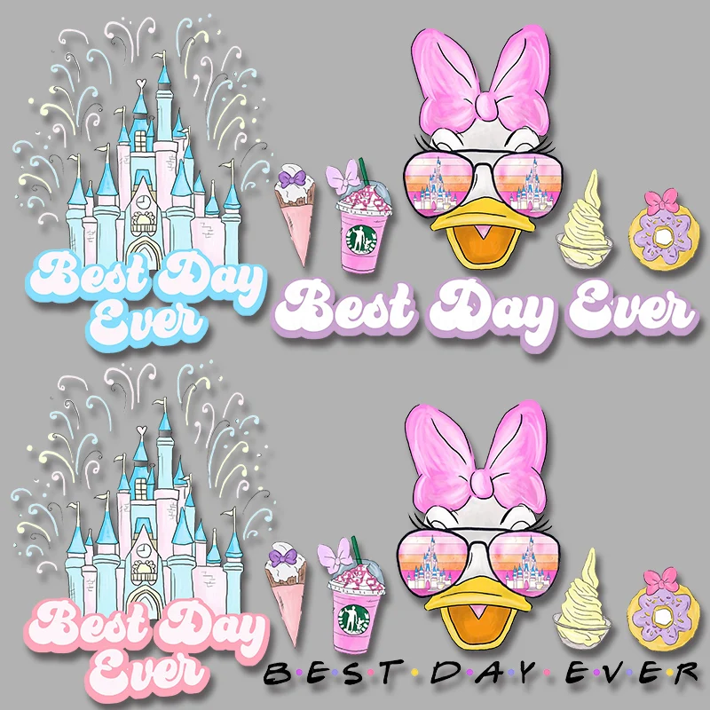 Cartoon Anime Castle Donald Duck Daisy Pattern Iron On Transfer on Jackets bags socks pillow clothes Stickers on fabric
Cartoon Anime Castle Donald Duck Daisy Pattern Iron On Transfer on Jackets bags socks pillow clothes Stickers on fabric