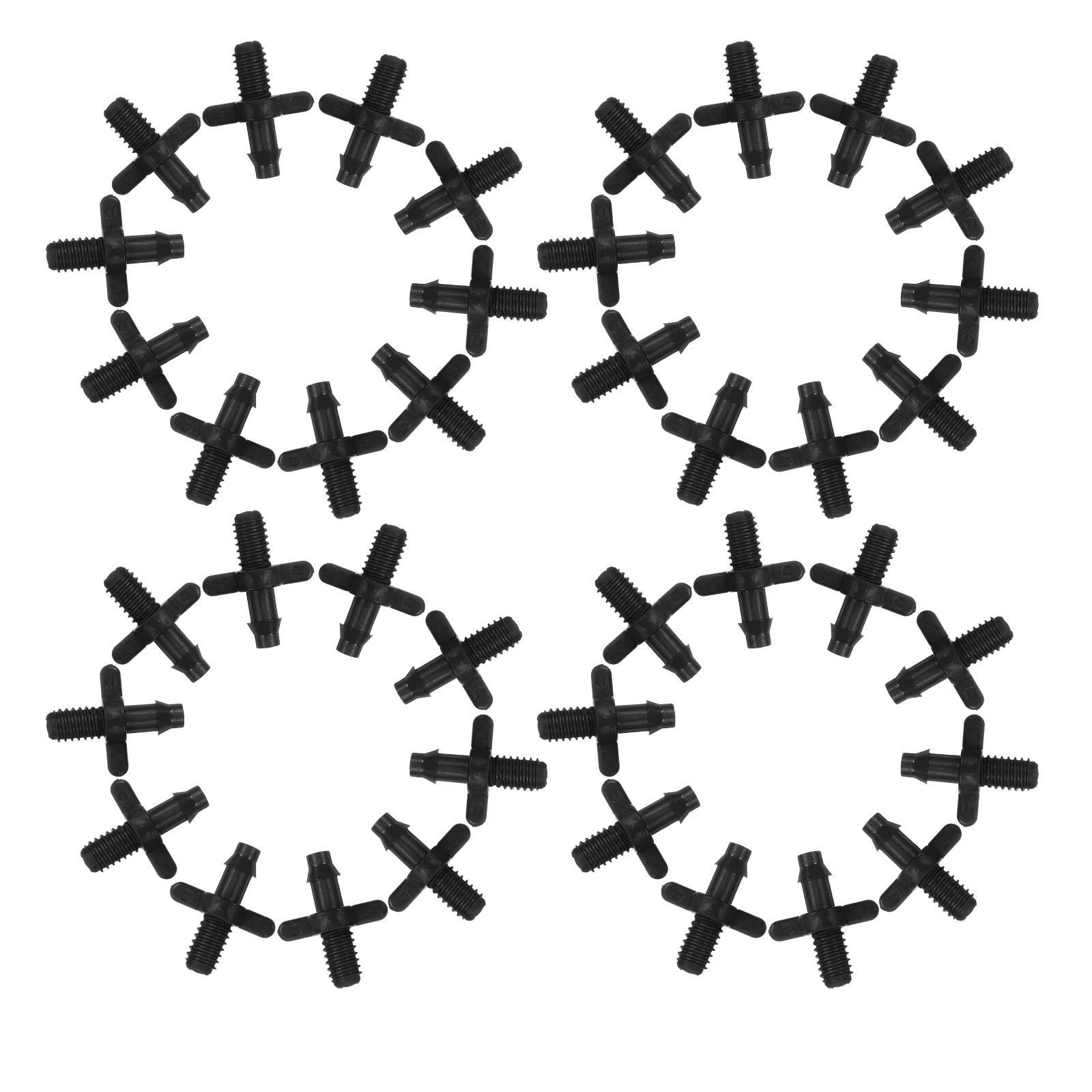 100Pcs Drip Irrigation Barbed Connectors Durable PP Material Garden Hose Connectors Vegetable Drip Irrigation System Parts
100Pcs Drip Irrigation Barbed Connectors Durable PP Material Garden Hose Connectors Vegetable Drip Irrigation System Parts