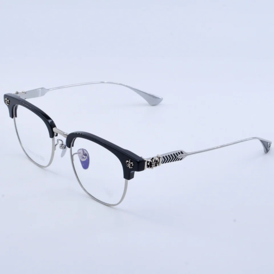 Годовая акция, новая мужская оправа для очков из титанового сплава, повседневная ретро-оправа для близорукости, пресбиопии, женские оптические очки по рецепту
Годовая акция, новая мужская оправа для очков из титанового сплава, повседневная ретро-оправа для близорукости, пресбиопии, женские оптические очки по рецепту