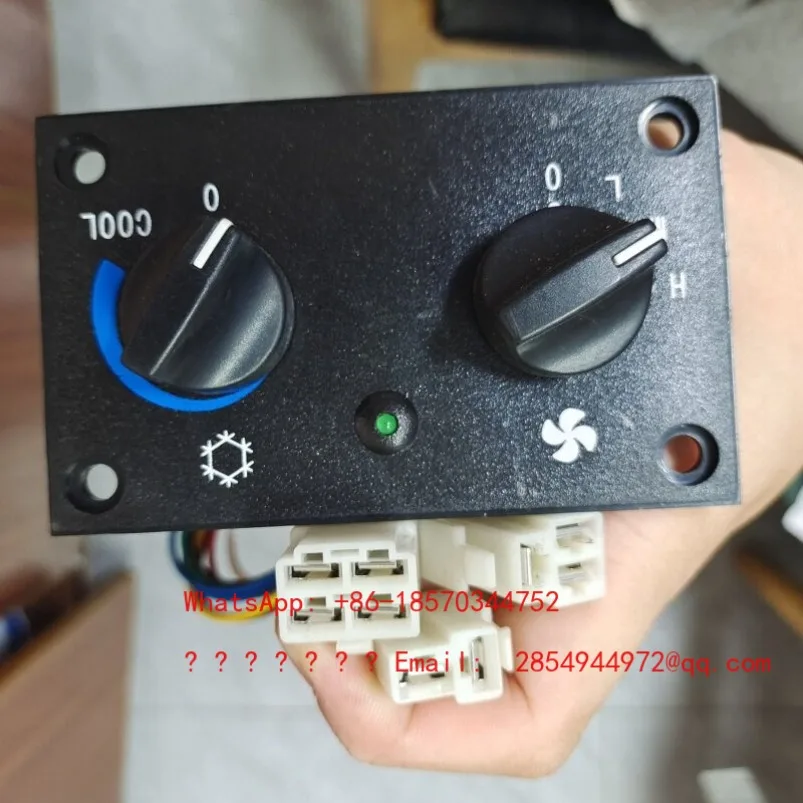 Refrigerator Car Air Conditioning Switch Temperature Control WK291-4 24V 12V Car Modification Temperature Control Panel
Refrigerator Car Air Conditioning Switch Temperature Control WK291-4 24V 12V Car Modification Temperature Control Panel