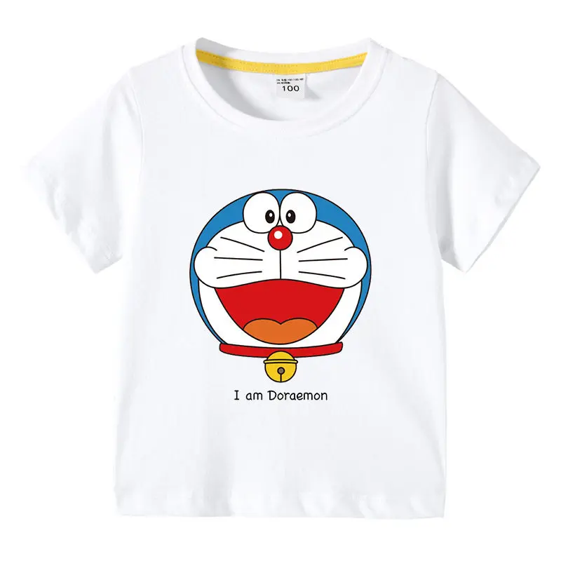 Doraemon Children's Summer Clothing - Pure Cotton Breathable Top for Kids - Short Sleeve Ding Dong Cat Fashion T-shirt
Doraemon Children's Summer Clothing - Pure Cotton Breathable Top for Kids - Short Sleeve Ding Dong Cat Fashion T-shirt