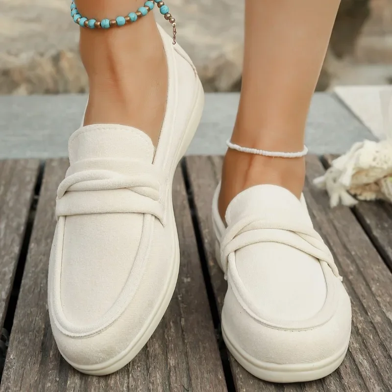 2025 High Quality Summer Slip on Women's Round Toe Flats Soft Sole Casual Shoes Solid Plus Size Daily Concise Outdoor Flats
2025 High Quality Summer Slip on Women's Round Toe Flats Soft Sole Casual Shoes Solid Plus Size Daily Concise Outdoor Flats