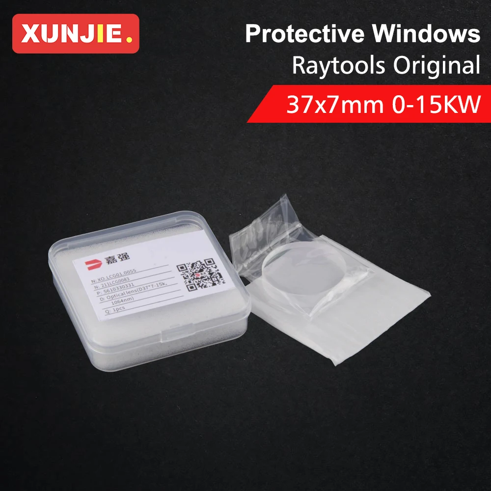 10Pcs/lot Raytools Original Laser Protective Windows 37x7 15KW 1064nm 211LCG0083 Optical Lens For Raytools Fiber Laser Head
10Pcs/lot Raytools Original Laser Protective Windows 37x7 15KW 1064nm 211LCG0083 Optical Lens For Raytools Fiber Laser Head