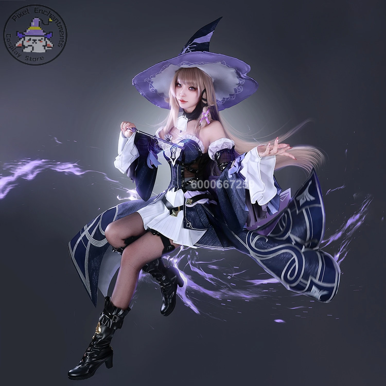Game Honkai: Star Rail The Herta Cosplay Costume Anime High Quality Role Play Purple Dress with Hat for Women Comic Con Outfit
Game Honkai: Star Rail The Herta Cosplay Costume Anime High Quality Role Play Purple Dress with Hat for Women Comic Con Outfit