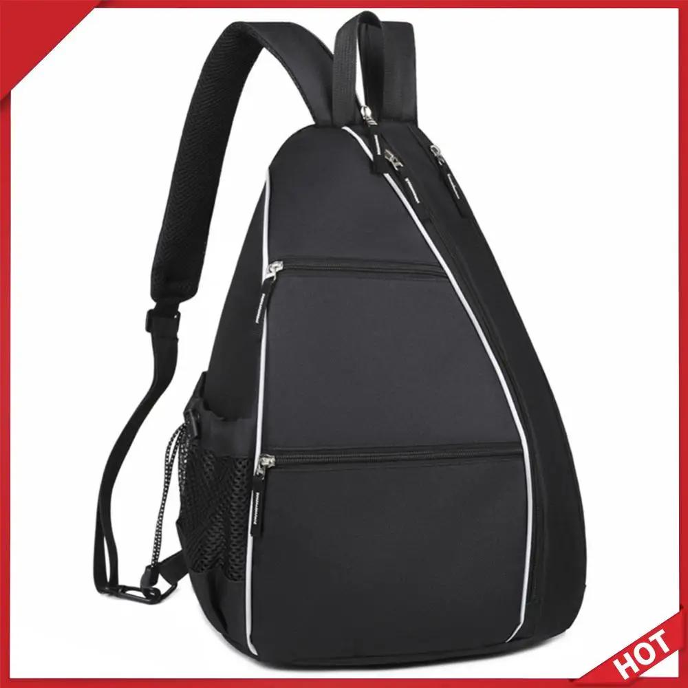 Pickleball Bag Racketball Sling Bag Adjustable Pickleball Paddle Backpack Multifunctional Large Capacity Outdoor Sports Bag
