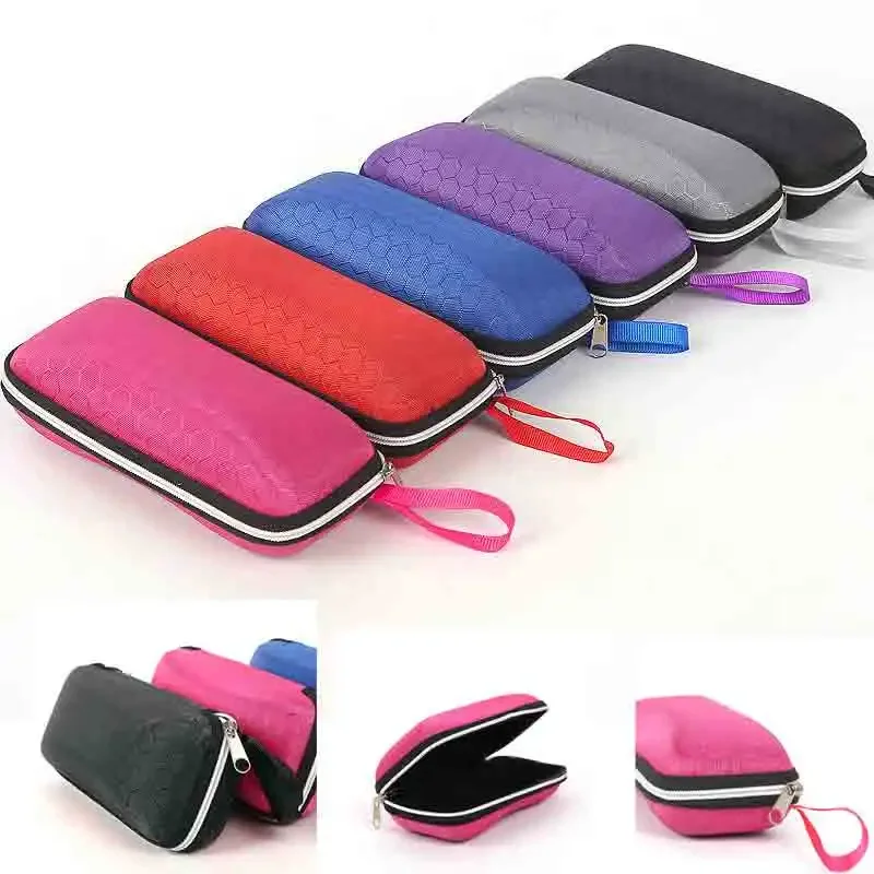New Honeycomb Zipper Glasses Case portable Sunglasses Case Zipper Bag Hard Eye Glasses Case Glasses box Urn Urn necklace
New Honeycomb Zipper Glasses Case portable Sunglasses Case Zipper Bag Hard Eye Glasses Case Glasses box Urn Urn necklace