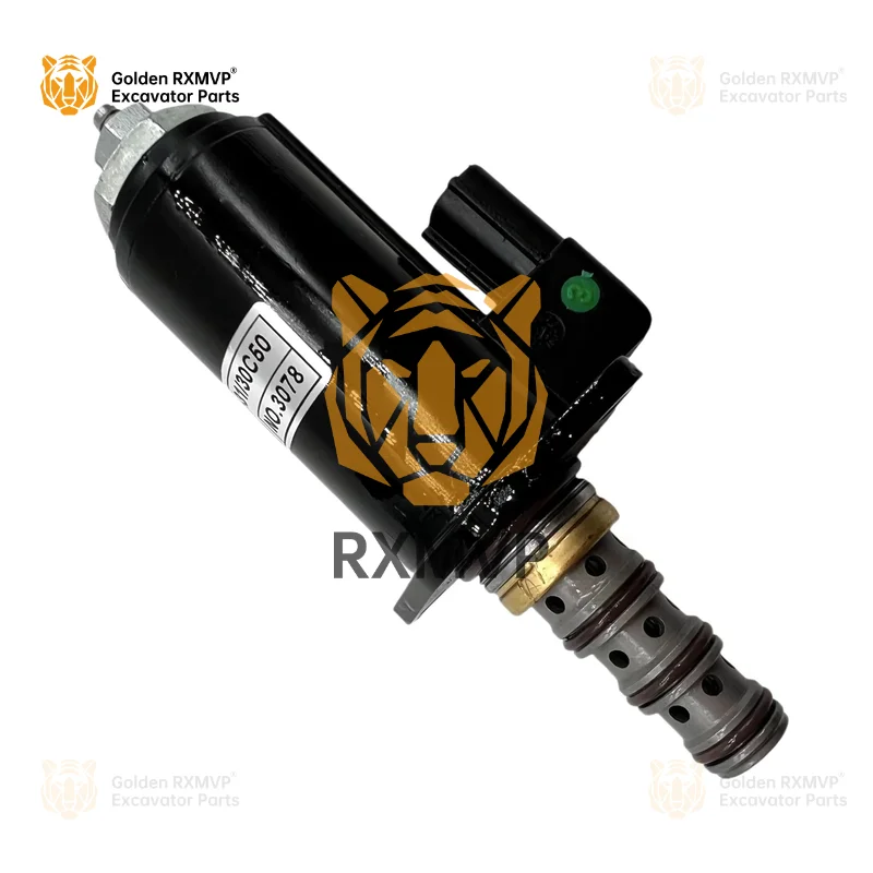 For Kobelco Solenoid Valve KDRDE5K-31/30C50-143-T For SK120/100/220/200-2 Excavator
For Kobelco Solenoid Valve KDRDE5K-31/30C50-143-T For SK120/100/220/200-2 Excavator