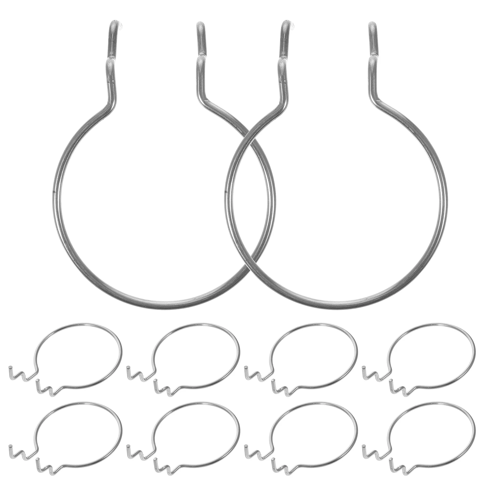 10pcs Silver Pegboard Hooks Metal Wire for Garage Shop Storage Easy Install 678 Heavy Duty Household ganization Tools
10pcs Silver Pegboard Hooks Metal Wire for Garage Shop Storage Easy Install 678 Heavy Duty Household ganization Tools