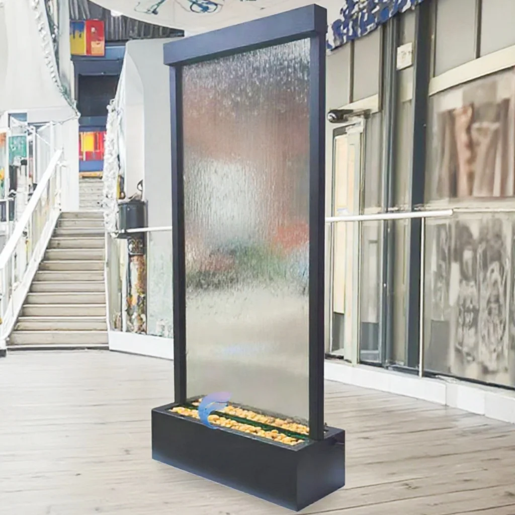 Customization.Indoor Decoration Mirror Panel Wall Floor Standing Waterfall Fountain with LED Light in Stock
Customization.Indoor Decoration Mirror Panel Wall Floor Standing Waterfall Fountain with LED Light in Stock