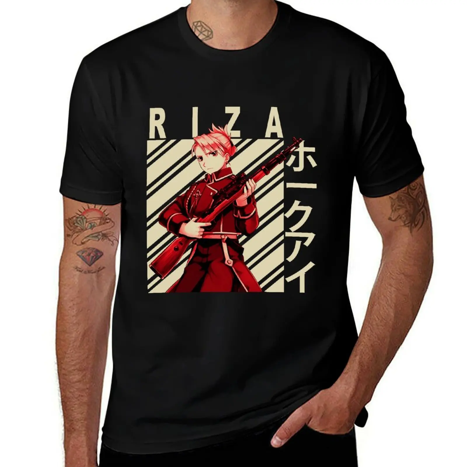 Hawkeye Riza - Vintage Art T-Shirt cotton tshirt 100% t shirts for man graphic vintage T-Shirt
Hawkeye Riza - Vintage Art T-Shirt cotton tshirt 100% t shirts for man graphic vintage T-Shirt