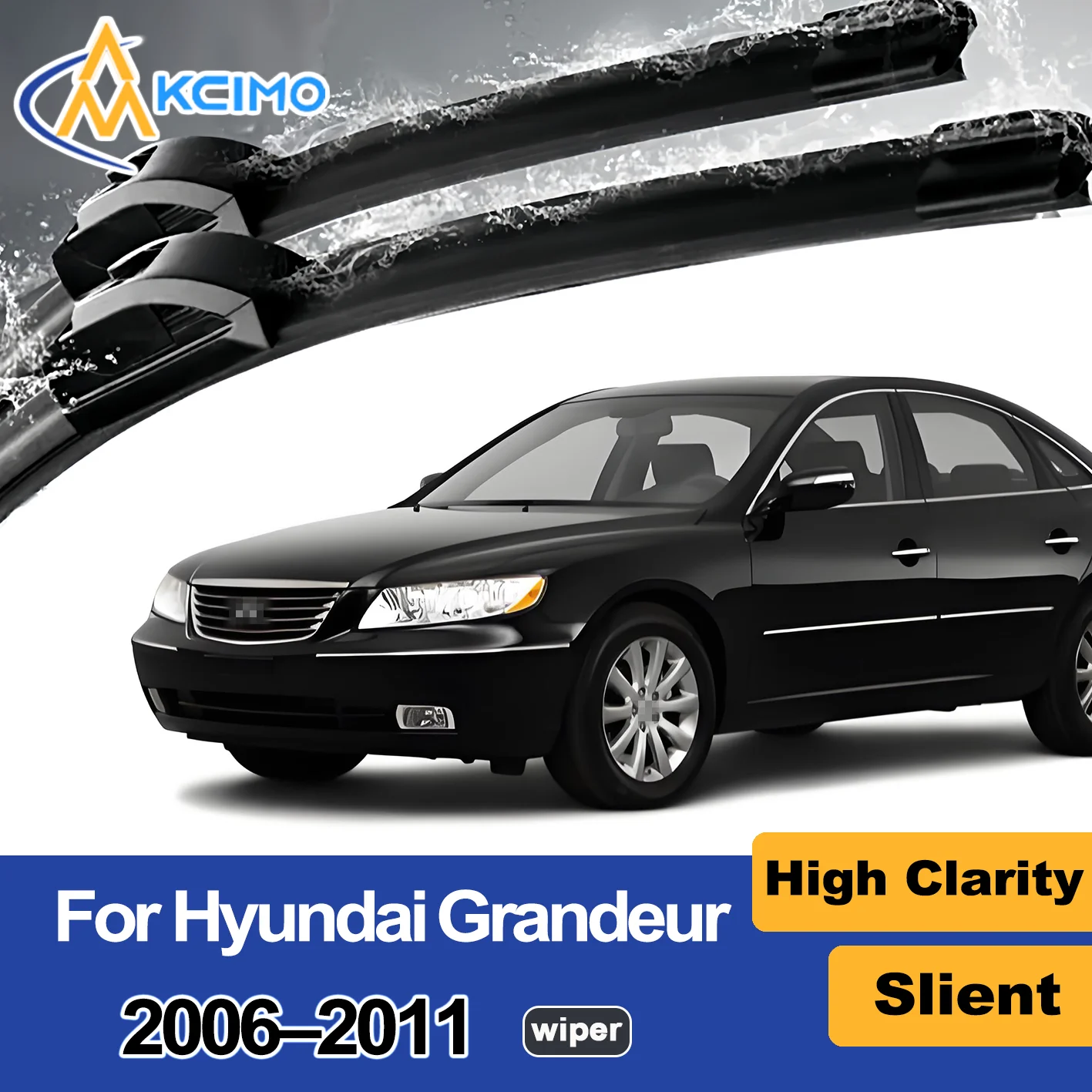 2PCS New Front Windshield Wiper Blade for Hyundai Grandeur TG 2006-2011 Hyundai Azera Front Windshield Accessories 2011 2010 
2PCS New Front Windshield Wiper Blade for Hyundai Grandeur TG 2006-2011 Hyundai Azera Front Windshield Accessories 2011 2010
