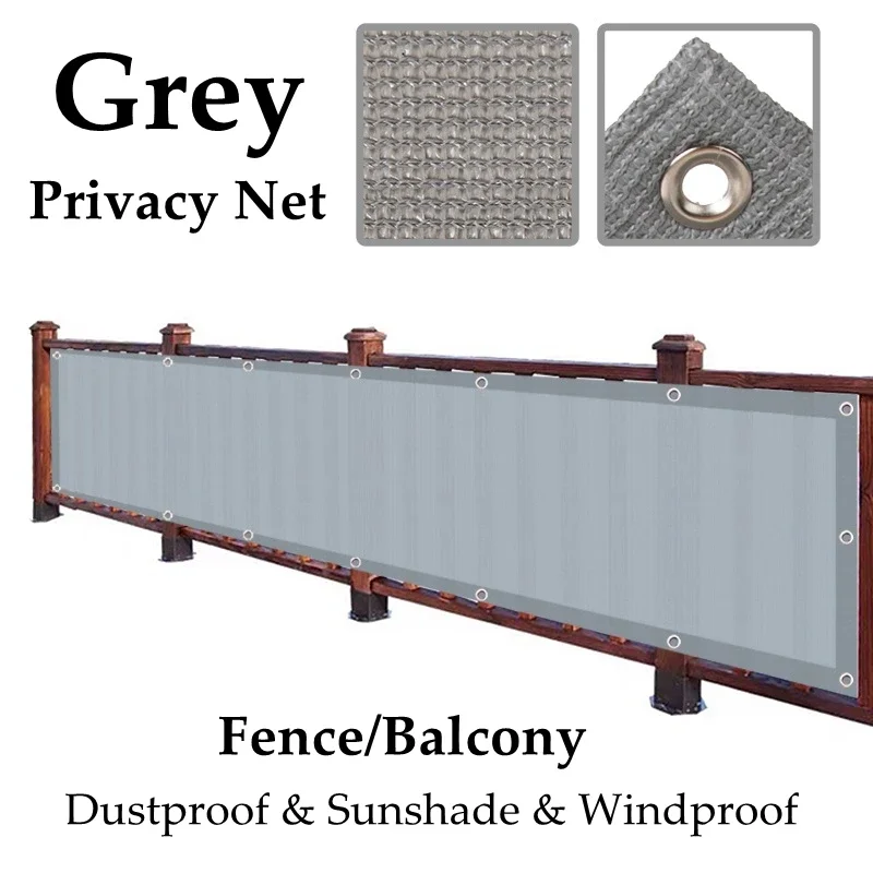 Grey HDPE Balcony Privacy Net Fence Shielding Anti-UV Wind Protection Apartment Balcony Terrace Shelter Privacy Net E8Z8V6
Grey HDPE Balcony Privacy Net Fence Shielding Anti-UV Wind Protection Apartment Balcony Terrace Shelter Privacy Net E8Z8V6