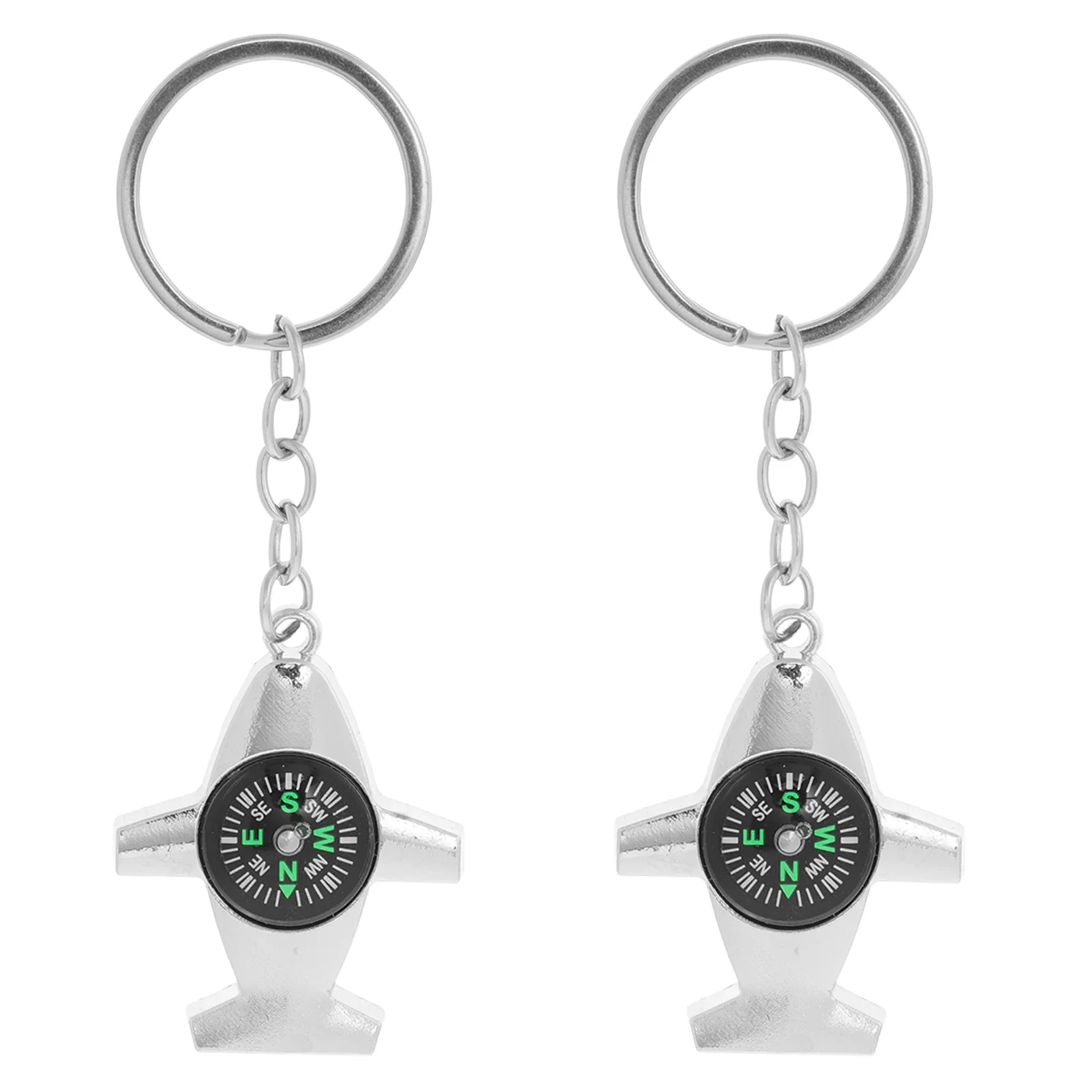 2 Pcs Compass Keychain Aircraft Engine Pendant Mini for Kids Car Shape Ring Creative Pilot Airplane
2 Pcs Compass Keychain Aircraft Engine Pendant Mini for Kids Car Shape Ring Creative Pilot Airplane