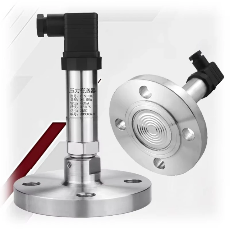 Manufacturer Stainless Steel 4~20mA Flanged Pressure Sensor 0.5FS Accuracy Pressure Transmitter for Air and Water
Manufacturer Stainless Steel 4~20mA Flanged Pressure Sensor 0.5FS Accuracy Pressure Transmitter for Air and Water