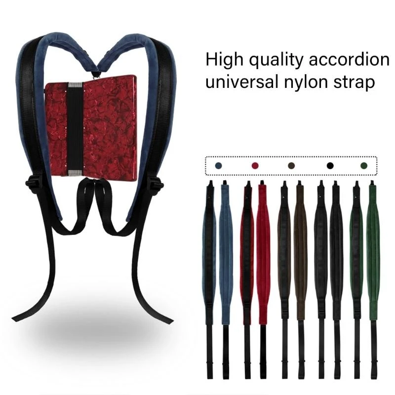 Multifuntional Accordion Harness Soft Accordion Straps Accordion Shoulder Pad Shoulder Harness Suitable for Accordion
Multifuntional Accordion Harness Soft Accordion Straps Accordion Shoulder Pad Shoulder Harness Suitable for Accordion