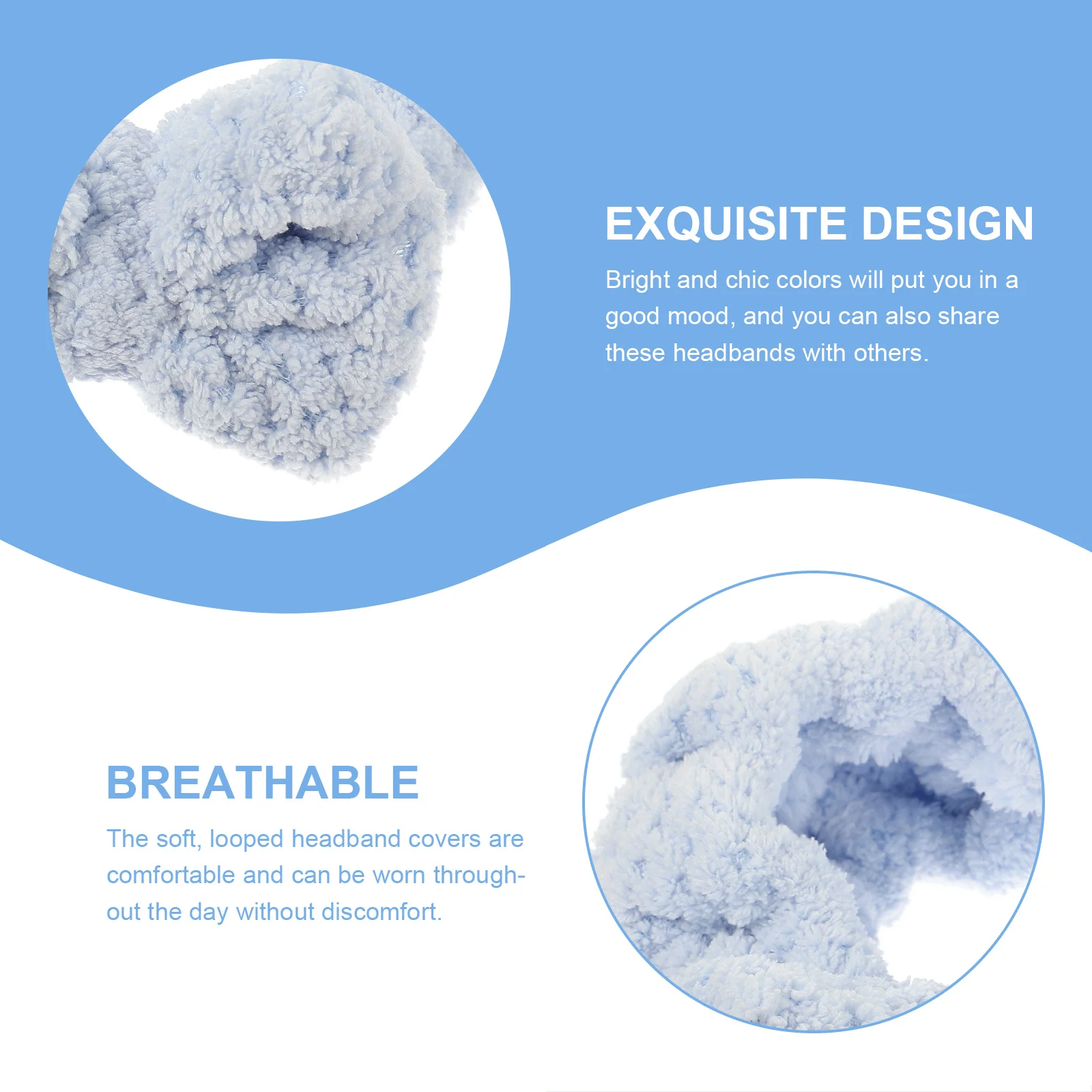 3pcs Face Headband Soft Makeup Spa Headbands For Women Long Spa Head Bands Elastic Band Accessory
3pcs Face Headband Soft Makeup Spa Headbands For Women Long Spa Head Bands Elastic Band Accessory