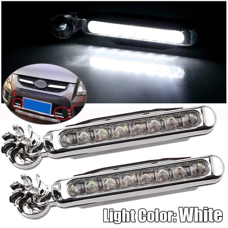 2pcs Car Exterior Front LED White Light Decoration Wind Energy Power Powered Motorcycle Truck Cars Lights Assembly
2pcs Car Exterior Front LED White Light Decoration Wind Energy Power Powered Motorcycle Truck Cars Lights Assembly