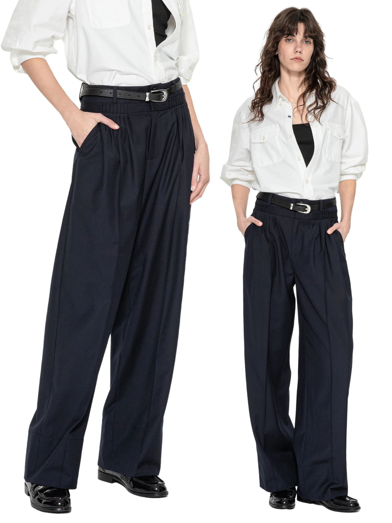 Bla Hole Trou Noire 2025 Spring Summer New Sle Women's Casual Long Pants Straight Leg Suit Trousers mid Waist Polyester F...
Bla Hole Trou Noire 2025 Spring Summer New Sle Women's Casual Long Pants Straight Leg Suit Trousers mid Waist Polyester F...