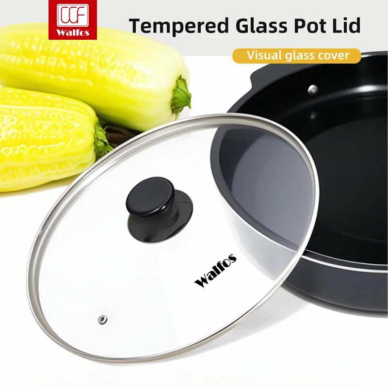 Walfos Premium 28 30 32cm Tempered Glass Lid Frying Pan Lid Sauce Pan Lid Dutch Oven Pan Lid Wok Pan Lid Cooking Pan Lid
Walfos Premium 28 30 32cm Tempered Glass Lid Frying Pan Lid Sauce Pan Lid Dutch Oven Pan Lid Wok Pan Lid Cooking Pan Lid