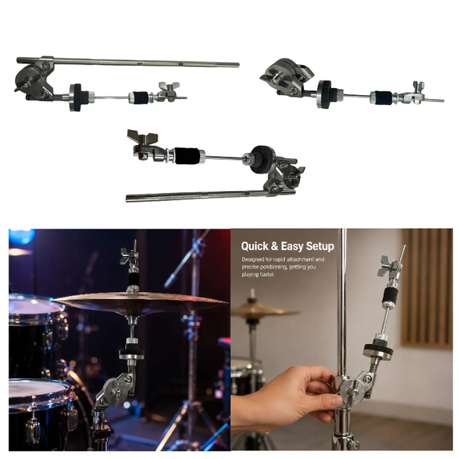 Cymbal Stacker Attachment Percussion Instrument Accessories, Portable Bracket Arm Holder Mini Boom Arm
Cymbal Stacker Attachment Percussion Instrument Accessories, Portable Bracket Arm Holder Mini Boom Arm
