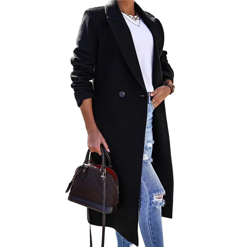 A74E-Women Long Wool Coats For Fall Winter Trench Coat Peacoat Double Breasted Blazer Jackets Overcoat
A74E-Women Long Wool Coats For Fall Winter Trench Coat Peacoat Double Breasted Blazer Jackets Overcoat