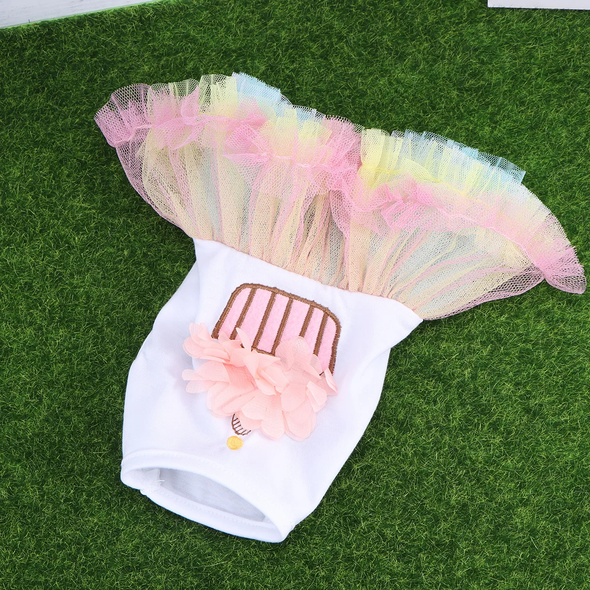 Cake Skirt For Pets Cotton Dog Dress Colorful Princess Design Summer Puppy Outfit Stretchy Comfortable Walking Jogging
Cake Skirt For Pets Cotton Dog Dress Colorful Princess Design Summer Puppy Outfit Stretchy Comfortable Walking Jogging
