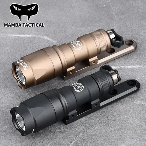 WADSN M300 M600 M600B Surefir Marking SF Flashlight MLOK KEYMOD White LED Metal Scout Light For AR15 HK416 M416 M16 M4