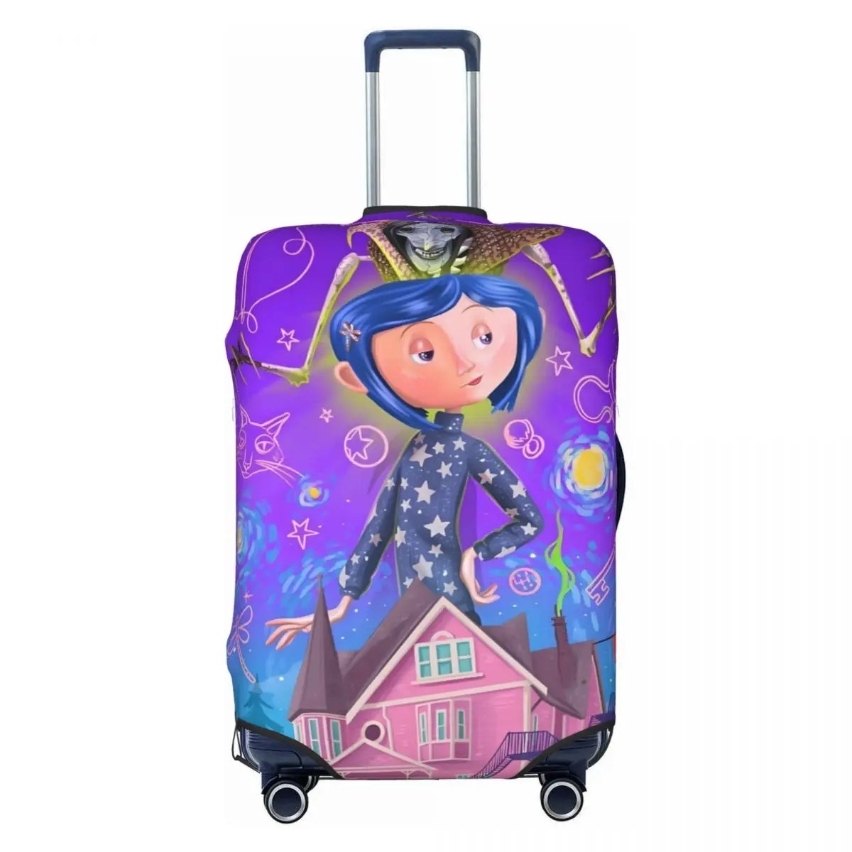 Custom Cute The Other Mother Coraline Luggage Cover Protector Dust Proof Horror Scary Movie Travel Suitcase Covers
Custom Cute The Other Mother Coraline Luggage Cover Protector Dust Proof Horror Scary Movie Travel Suitcase Covers