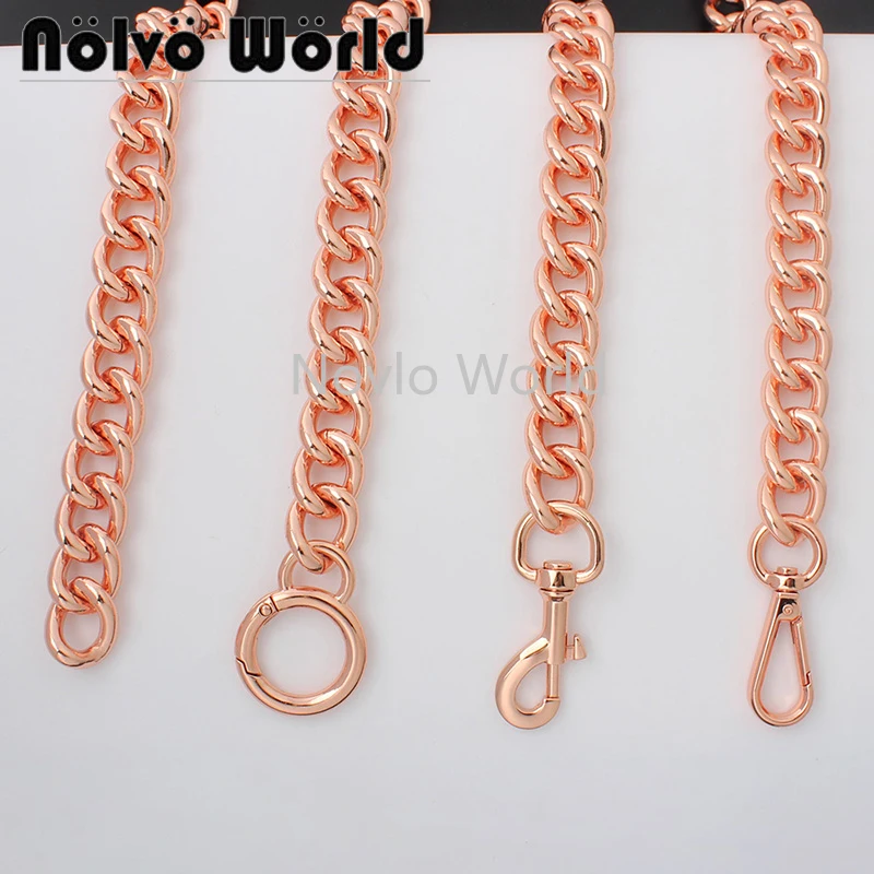 1-5 pieces 60-120cm 17mm Thick Chain Purse Strap Alumium Chain Rose Gold Bag Strap Crossbody Strap Chains Drop Shipping
1-5 pieces 60-120cm 17mm Thick Chain Purse Strap Alumium Chain Rose Gold Bag Strap Crossbody Strap Chains Drop Shipping